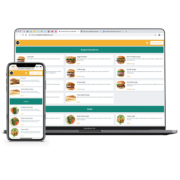 profits with online ordering for restaurants